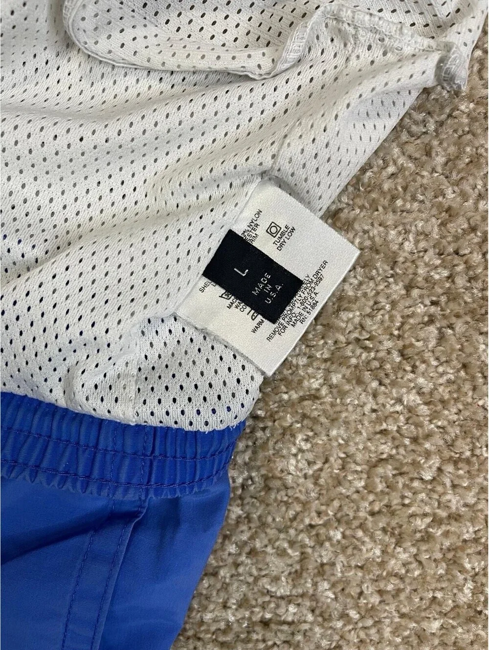 Patagonia Men's Blue Swim Shorts Size L Made In USA